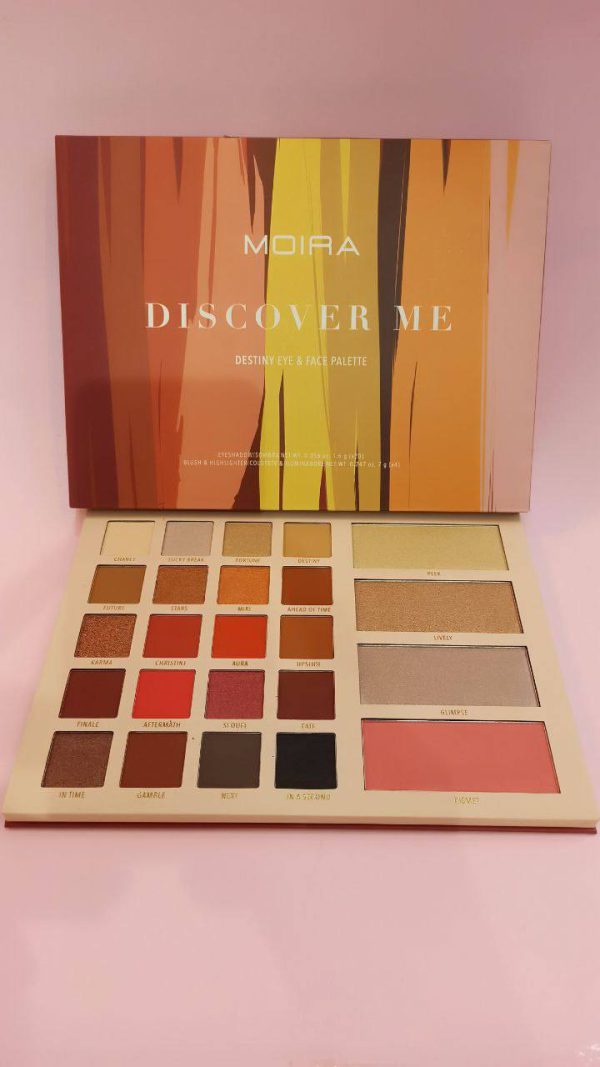 پالت سایه چشم مویرا مدل Discover Me Destiny Eye & Face