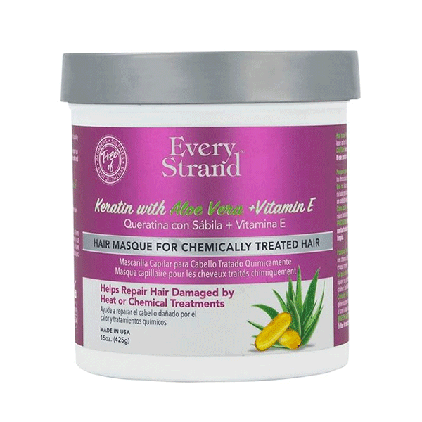 ماسک مو کراتین اوری استرند با عصاره آلوئه ورا و ویتامین، حجم 425 گرم